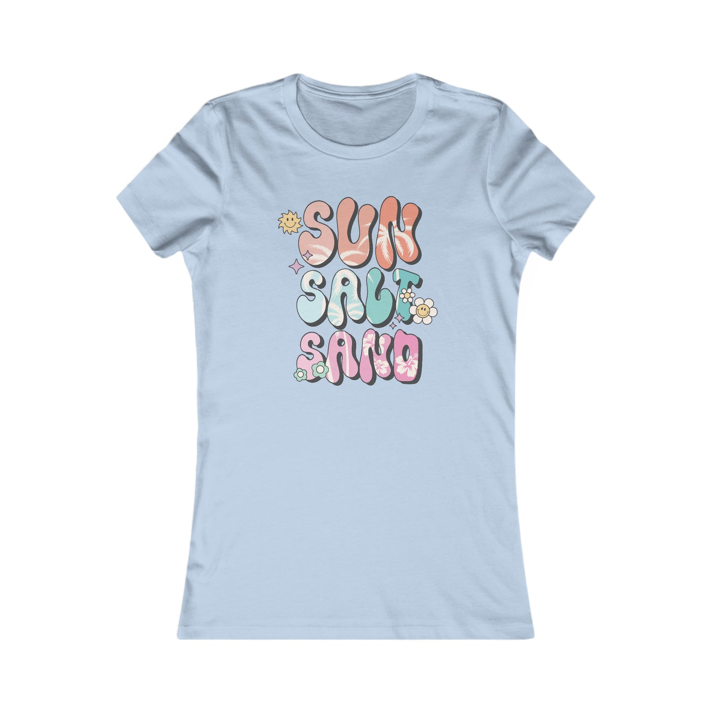 Blue Sun Salt Sand T-Shirt Printify Pikolelie (pee-koh-lay-lee) Activewear T-Shirt