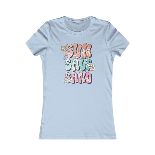 Blue Sun Salt Sand T-Shirt Printify Pikolelie (pee-koh-lay-lee) Activewear T-Shirt