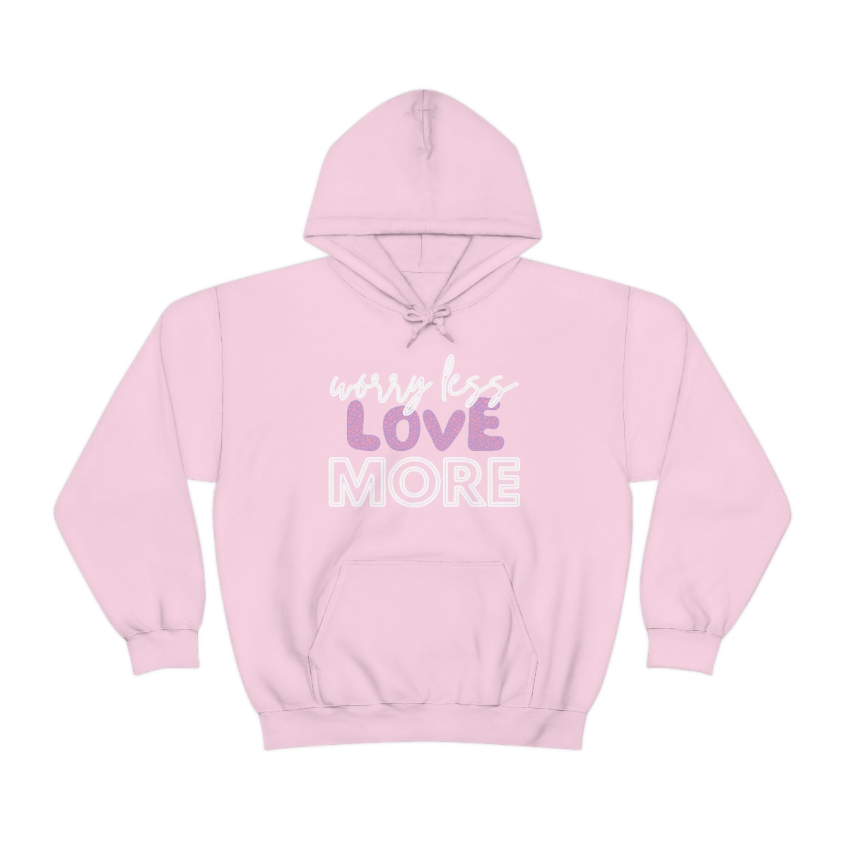 Love More Hooded Sweatshirt Printify Pikolelie (pee-koh-lay-lee) Activewear Hoodie